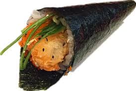84. Tempura ebi handroll 