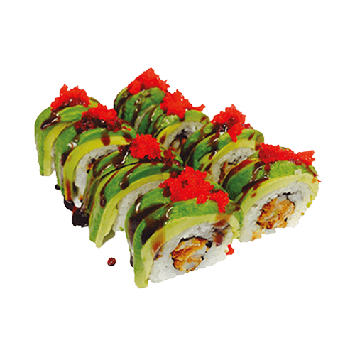60. Soft shell crab roll 