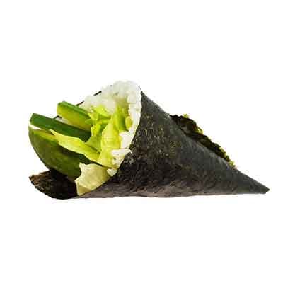 86. Vegetarian handroll 